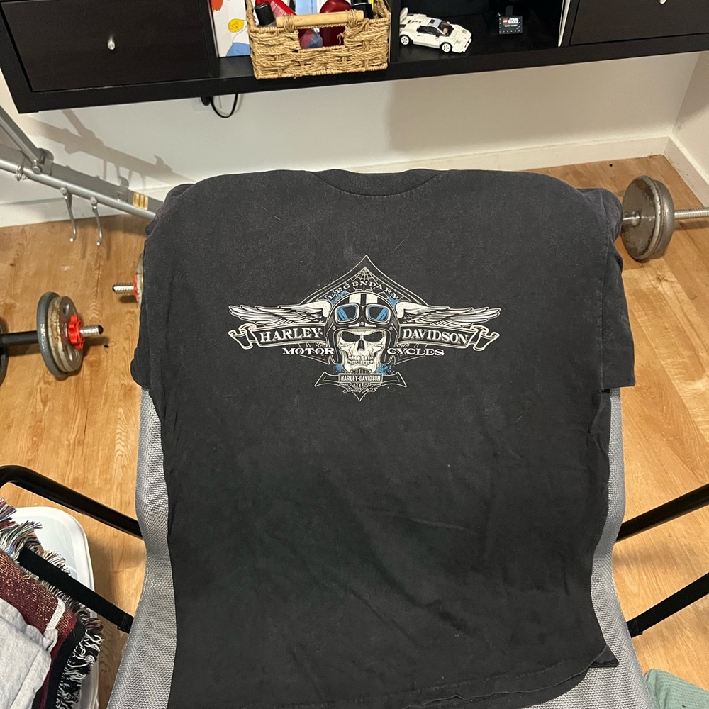 Harley-Davidson Black Short Sleeve Tee